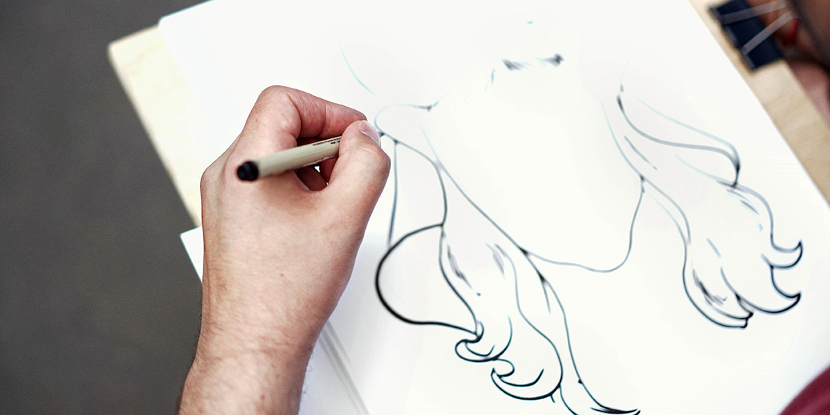 Caricaturiste pour Arbre de Noël entreprise !