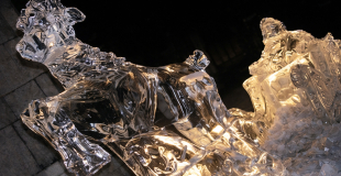 Atelier sculpture sur glace pour Arbre de Noël entreprise, collectivité, association !