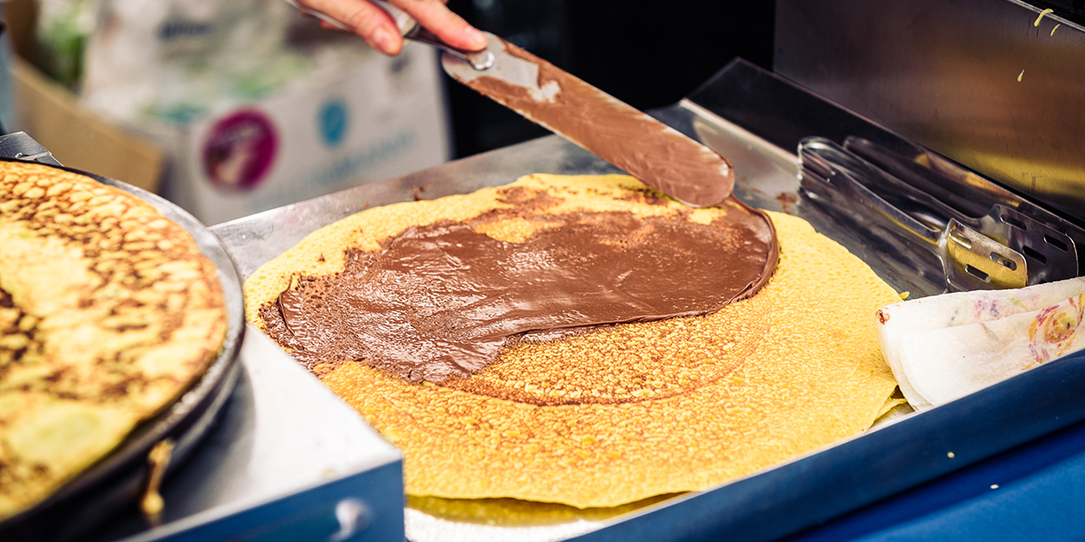 Stand crèpes pour arbre de Noël !