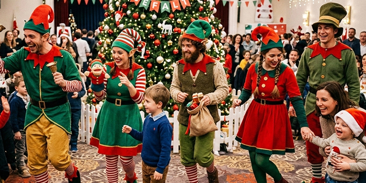 Lutins de Noël en déambulation pour Arbre de Noël !