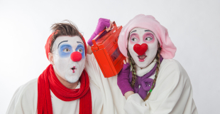 Duo de clowns pour Arbre de Noël !