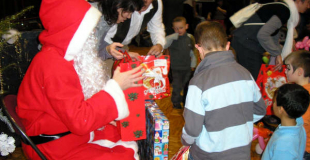Père Noël à domicile